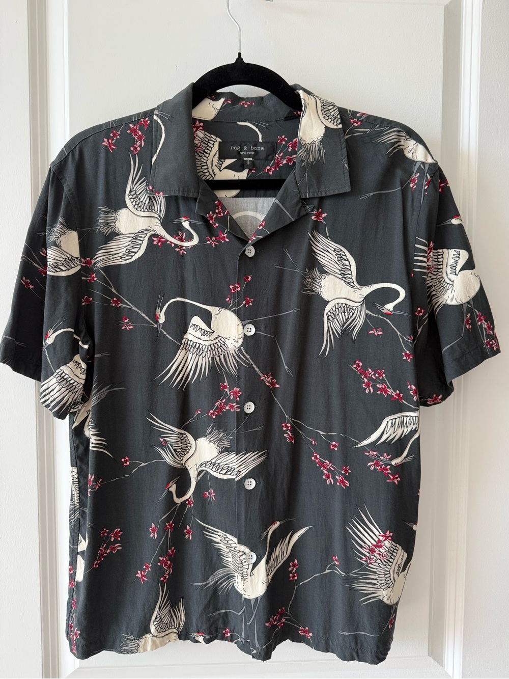 Rag & Bone Short Sleeve Button Up Shirt